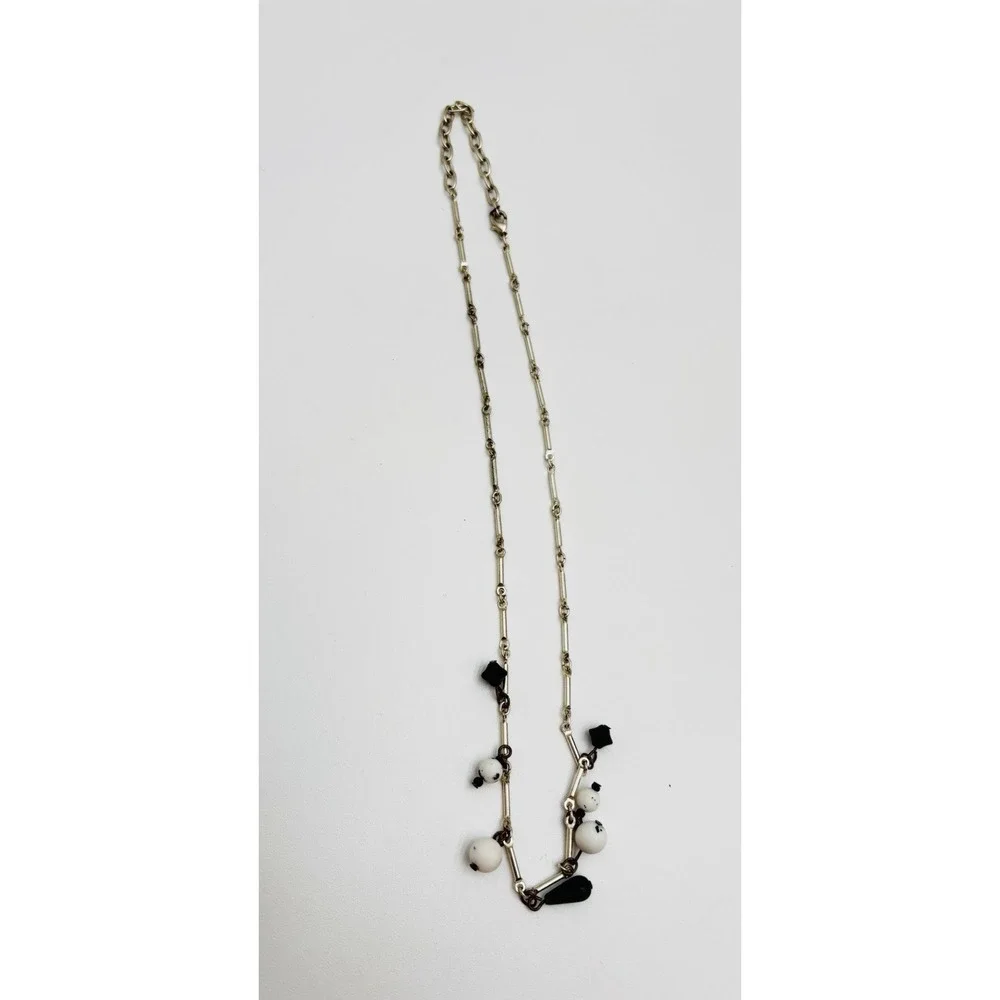 925 Sterling Silver Moon Star CZ Pendant Necklace + Layered Charm Chain‎ Set